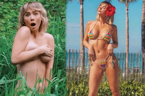 Mỹ nhân Playboy cởi sạch đồ đóng quảng cáo trong rừng gây tranh cãi