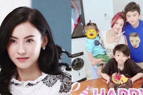 Trương Bá Chi mừng tuổi 40 bên 3 con trai