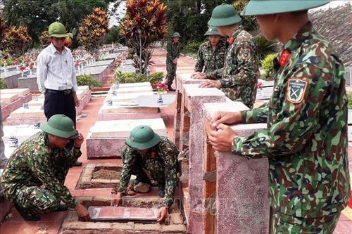 Huyện Ngọc Hồi (Kon Tum) đón nhận 4 hài cốt liệt sỹ chống Mỹ