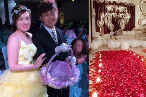 Cưới được vợ trẻ, chú rể đầu tư đặt hẳn váy thiết kế riêng tặng cô dâu vậy mà đêm tân hôn vẫn bị tháo trả nhẫn vì câu: 'Ngậm tiền rồi thì nhớ giữ miệng'