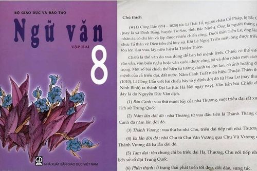 Lỗi sai 'Lý' thành 'Lí' trong sách Ngữ văn lớp 8: Bộ GD&ĐT yêu cầu giải trình