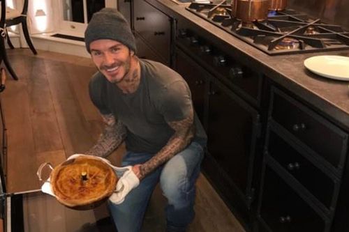 David Beckham dự trữ xốt cà chua ở nhà