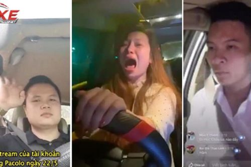 Rộ 'mốt' vừa lái xe vừa livestream của tài xế Việt