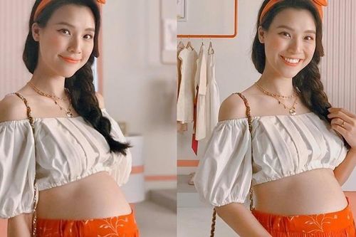Hoàng Oanh tung ảnh sang chảnh trước ngày sinh quý tử