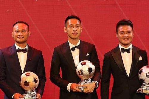 Đỗ Hùng Dũng, Huỳnh Như giành Quả bóng Vàng Việt Nam