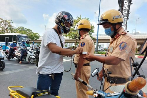 CSGT TPHCM xử phạt hơn 5,7 tỉ đồng sau 10 ngày tổng kiểm soát phương tiện