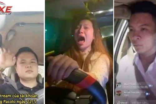 Rộ 'mốt' vừa lái xe vừa livestream của tài xế Việt