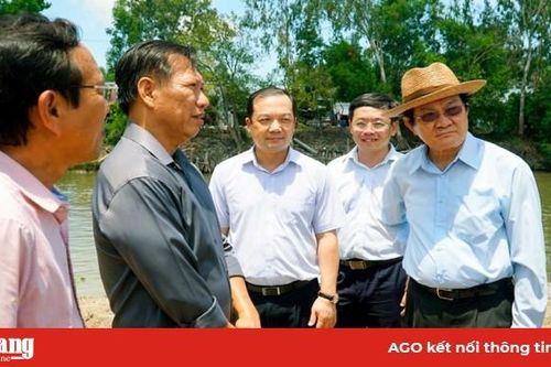 Khảo sát xây cầu nông thôn tại huyện Tịnh Biên