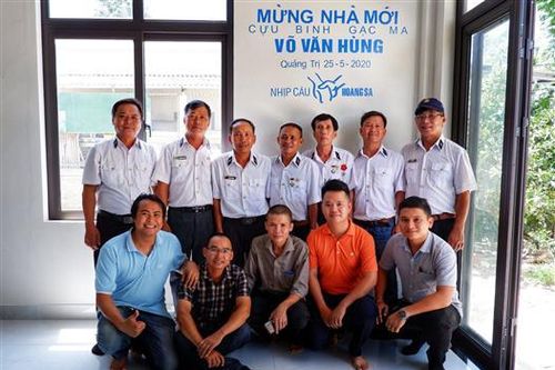 Hỗ trợ cựu chiến binh Gạc Ma xây nhà mới