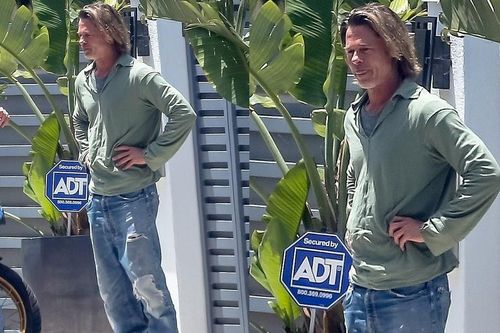 Brad Pitt trông già nua, lôi thôi sau tin đồn hẹn hò nữ phóng viên