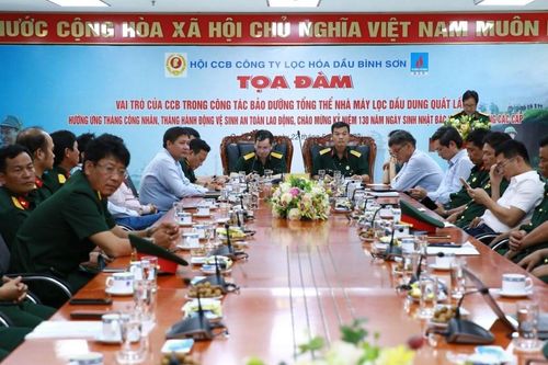 Hội CCB BSR gương mẫu đi đầu trong lao động, sản xuất kinh doanh