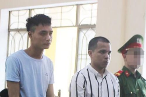 Chém người tại quán nhậu, 2 thanh niên lĩnh án