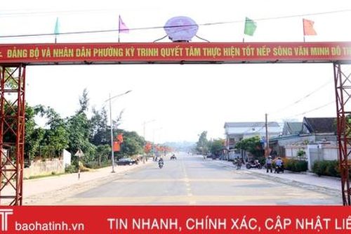 Khơi sức dân, Kỳ Trinh tiến lên phường văn minh đô thị