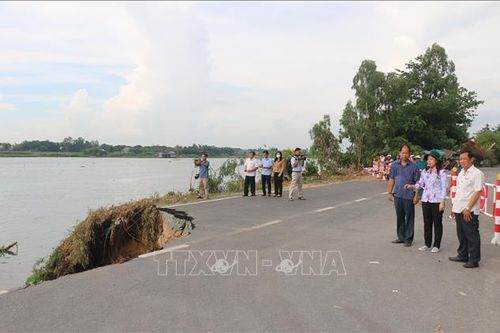 Đảm bảo an toàn tính mạng và tài sản nhân dân trong vùng sạt lở Quốc lộ 91
