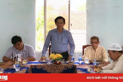 Ban Tôn giáo Chính phủ thăm, làm việc Ban Đại diện Cộng đồng Hồi giáo tỉnh An Giang