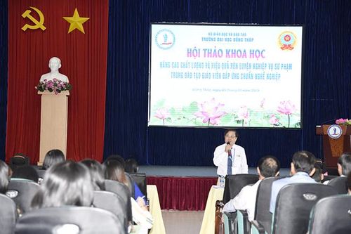 Hoạt động nghiên cứu khoa học và công nghệ - những con số 'gọi tên' Trường Đại học Đồng Tháp