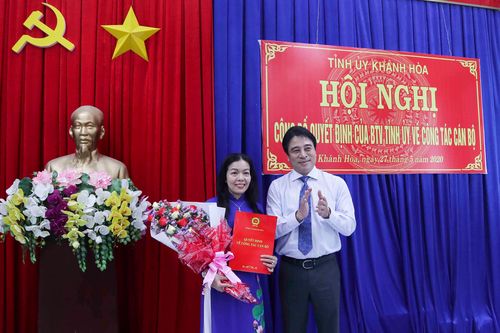 Bà Lê Thị Ngọc Sương giữ chức Phó Bí thư Đảng ủy Khối Doanh nghiệp tỉnh