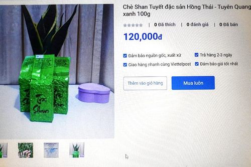Na Hang có 4 sản phẩn nông nghiệp lên sàn giao dịch thương mại điện tử