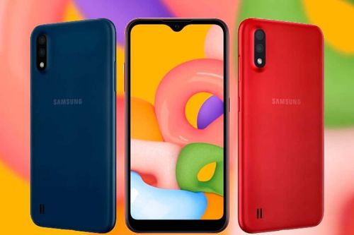 Samsung Galaxy M01 - Pin 4000mAh, giá 3 triệu đồng