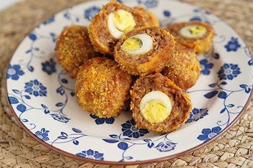 Thịt viên trứng cút giòn tan với nồi chiên không dầu, cả nhà lớn bé thích mê