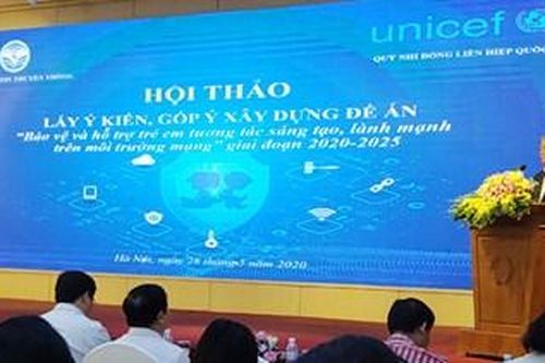 Bảo vệ và hỗ trợ trẻ em tương tác sáng tạo, lành mạnh trên môi trường mạng