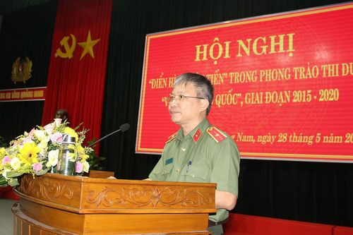 Công an tỉnh Quảng Nam tuyên dương nhiều tập thể, cá nhân điển hình tiên tiến
