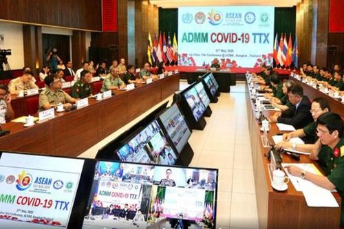 Quân y ASEAN diễn tập trực tuyến phòng chống dịch Covid-19