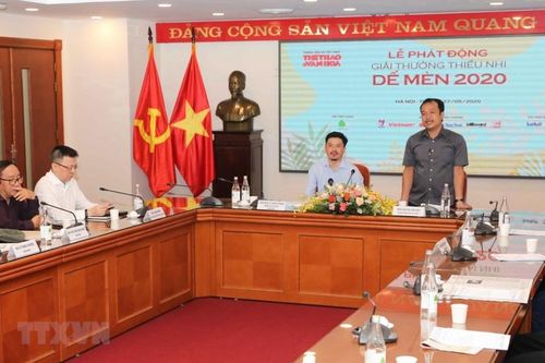 Giải thưởng về dế mèn tôn vinh những sáng tạo nghệ thuật của thiếu nhi