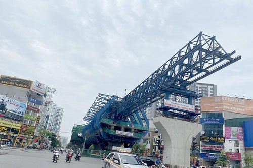 Cận cảnh tuyến đường vành đai 2 trị giá 9.400 tỷ sau 2 năm thi công