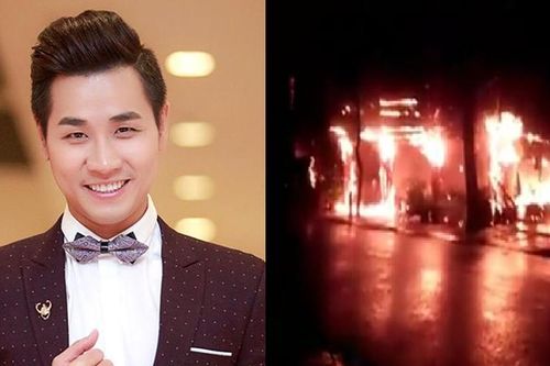 Nhà hàng của MC Nguyên Khang tại Phú Quốc cháy rụi trong biển lửa