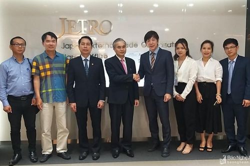 UBND tỉnh Nghệ An làm việc với đại sứ quán Nhật Bản, tổ chức JICA và JETRO