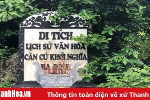 Quy hoạch bảo tồn khu căn cứ Khởi nghĩa Ba Đình, huyện Nga Sơn