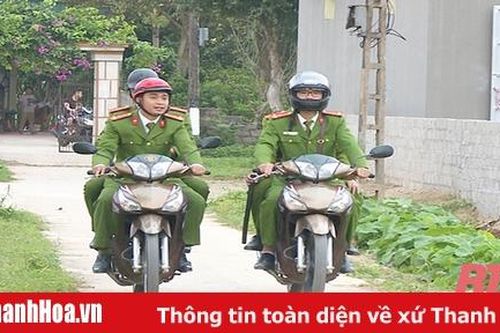 Giữ vững an ninh nông thôn trong xây dựng nông thôn mới ở huyện Nông Cống