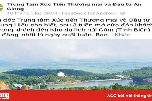 Quảng bá, cung cấp thông tin du lịch trên mạng xã hội