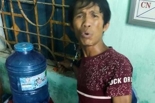 Công an xã chính quy phối hợp bắt giữ đối tượng trộm xe máy