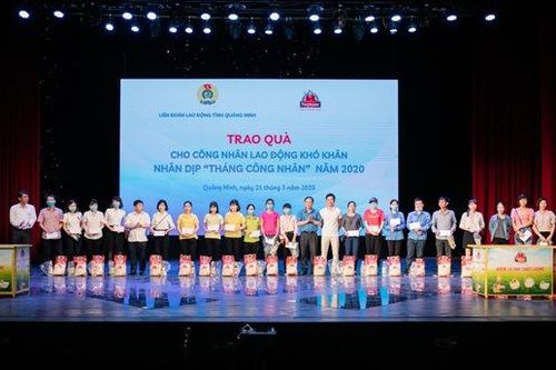 Hơn 3,5 tỷ đồng được nhãn hàng Neptune dùng để hỗ trợ người lao động tại Quảng Ninh