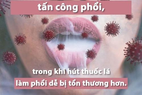 Hút thuốc lá dễ làm tăng nguy cơ mắc và tử vong do COVID-19