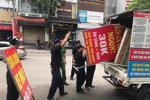 Quận Ba Đình: Phát động đợt cao điểm xử lý vi phạm trật tự đô thị, an toàn giao thông, môi trường