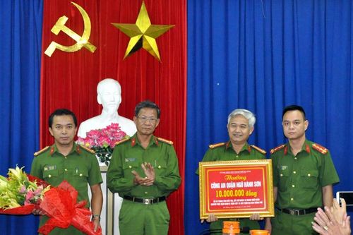 CAQ Ngũ Hành Sơn tích cực đấu tranh mạnh với các loại tội phạm