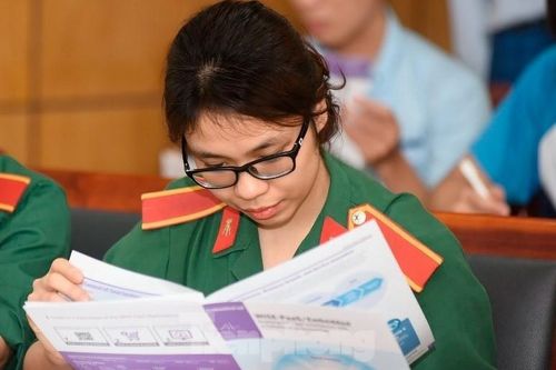 Bóng hồng Quân đội duy nhất dự Đại hội Thanh niên tiên tiến làm theo lời Bác