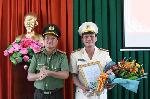 Bộ Công an bổ nhiệm, điều động nhiều nhân sự tại Công an Tiền Giang