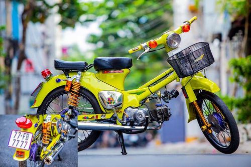 Honda Cub 78 giá 800 nghìn 'lột xác' tuyệt đẹp qua tay nam sinh 9x