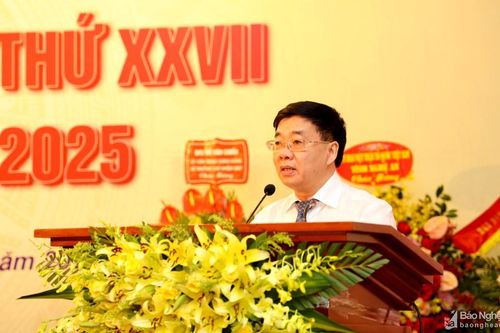 Phó Bí thư Tỉnh ủy Nguyễn Văn Thông chỉ đạo 6 nhóm vấn đề trọng tâm với huyện Con Cuông