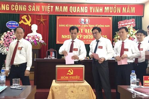 Đại hội Đảng bộ Ban Quản lý Khu kinh tế Đông Nam Nghệ An nhiệm kỳ 2020 - 2025