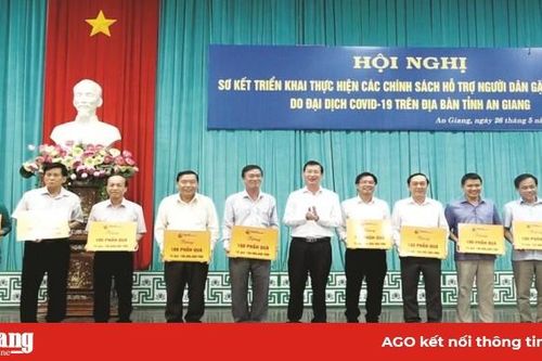 An Giang: Hỗ trợ người dân gặp khó khăn kịp thời, đúng đối tượng
