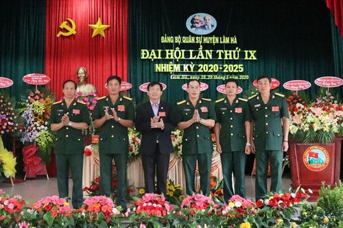 Đảng bộ Quân sự huyện Lâm Hà tổ chức Đại hội lần thứ IX