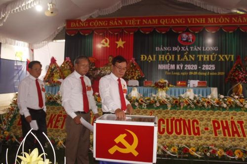 Đại hội Đảng bộ xã Tân Long lần thứ XVI, nhiệm kỳ 2020-2025