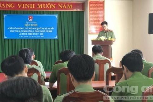 Đoàn Thanh niên Công an TPHCM: Nhiều công trình, phần việc hiệu quả