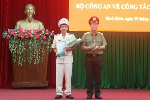 Đại tá Võ Đức Nguyện giữ chức Giám đốc CA tỉnh Bình Định