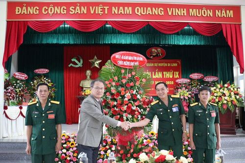 Đại hội Đảng bộ Quân sự huyện Di Linh lần thứ IX